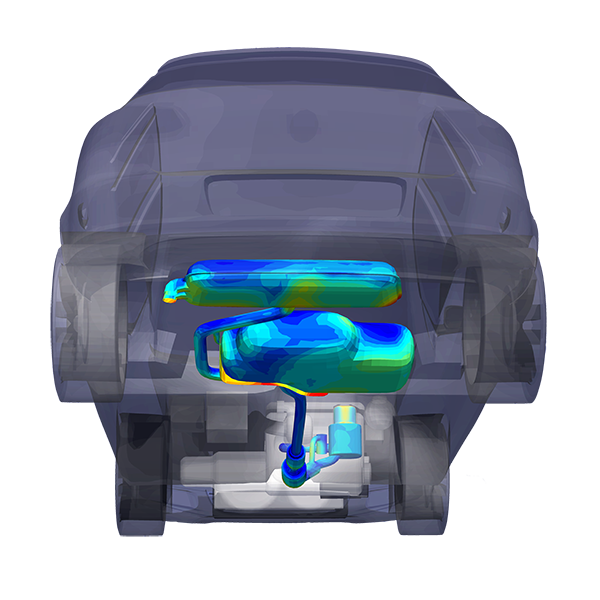 exhaust system thermal model TAITherm.png