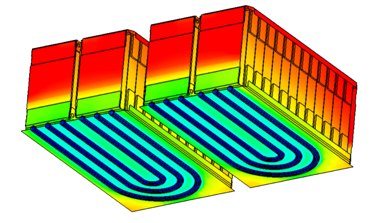 battery-pack-with-ushaped-cooling-plate
